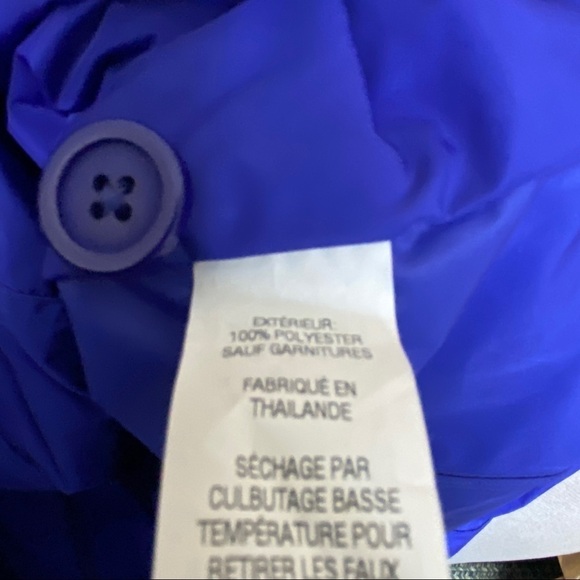 L.L. BEAN Windbreaker Jacket Womens XS Blue Lightweight Coat Anorak - Picture 10 of 11